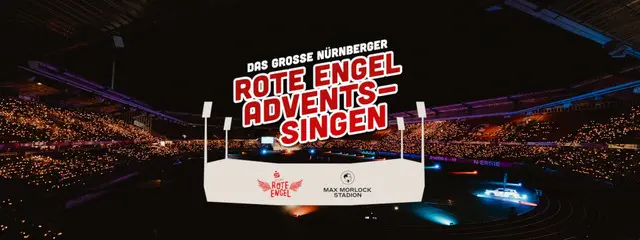 Am Montag, 22. Dezember 2025, werden wieder Tausende zusammen Weihnachtslieder im „Achteck“ singen und für das größte Lichtermeer Nürnbergs sorgen. Es ist die mittlerweile achte Auflage der vorweihnachtlichen Veranstaltung.  | Foto: Stadion Nürnberg Max-Morlock-Platz Betriebs-GmbH