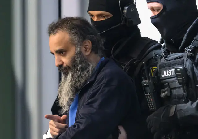 Der Angeklagte Taleb al-Abdulmohsen äußerte sich am zweiten Tag konkret zum Anschlag. | Foto: Hendrik Schmidt/dpa