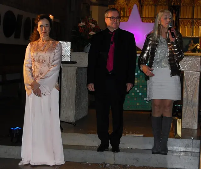 Rebecca Martin, Pius Maria Küppers und Hildegard Pohl | Foto: Edith Link