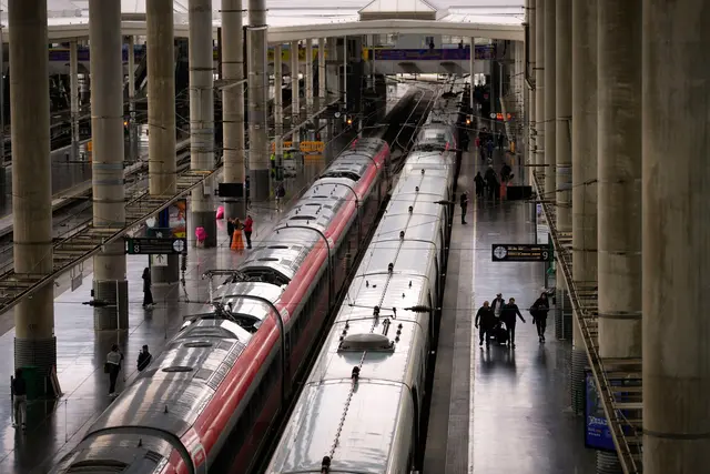 Spanien hat das größte Hochgeschwindigkeitsnetz Europas. Da muss sich Deutschland ganz hinten anstellen.  | Foto: Manu Fernandez/AP/dpa