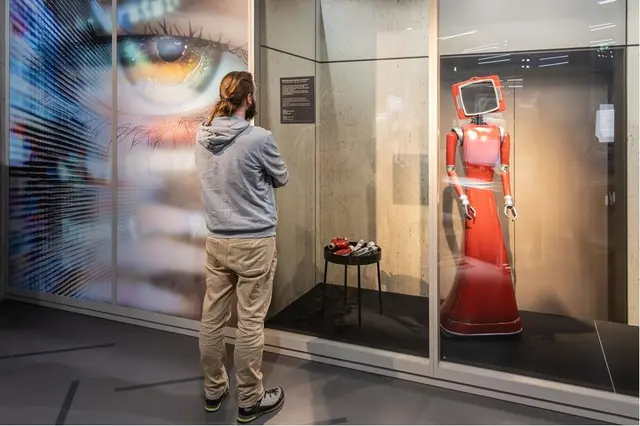 Cassandra – Exponat im Zukunftsmuseum.  | Foto: Dieter Zeitler