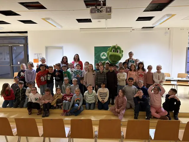 Die Kinder der Grundschule Seeackerstraße waren vom Vorlesetag begeistert. | Foto: Tessloff Verlag