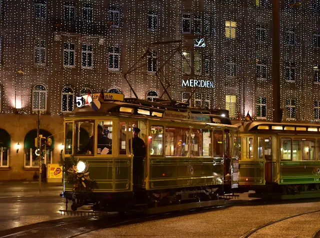 Bei den Jugendstilfahrten das Flair vergangener Zeiten spüren. 
 | Foto: © VAG - Claus Felix