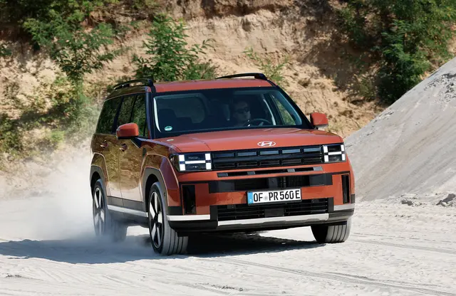 Hyundai Santa Fe 1.6 T-GDI Plug-in-Hybrid. | Foto: Hyundai via Autoren-Union Mobilität