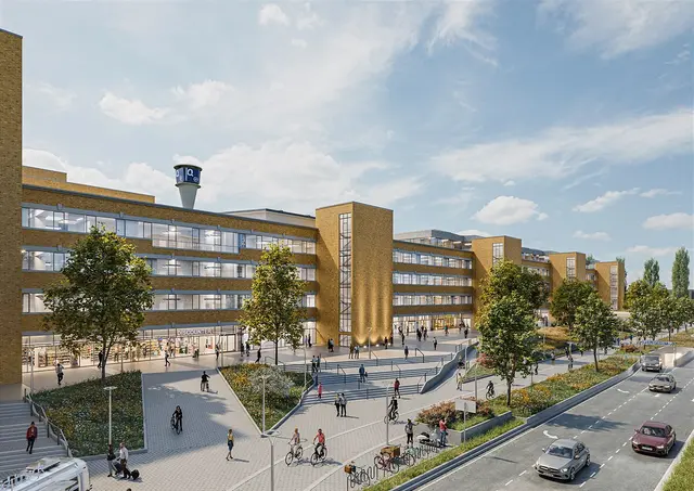 Das denkmalgeschützte Quelle-Areal. Die ACCUMULATA hat das Management-Mandat für das ehemalige, denkmalgeschützte Quelle-Areal übernommen.

 | Foto: © pulsschlag network GmbH / GERCHGROUP AG