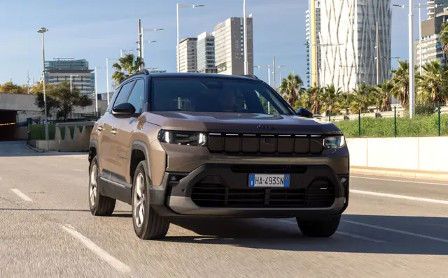 Jeep Compass. | Foto: Stellantis via Autoren-Union Mobilität