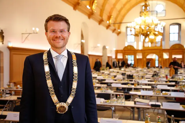 Nürnbergs Oberbürgermeister Marcus König.  | Foto: Giulia Iannicelli/Stadt Nürnberg