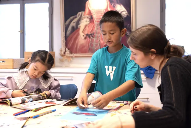 Mitmachaktion im Erlanger Stadtmuseum. | Foto: © Erich Malter