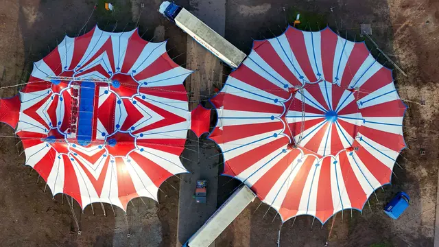 Pinterest erkennt das Zirkus-Flair als einen Zuhause-Trend.  | Foto: Peter Gercke/dpa (Symbolbild)