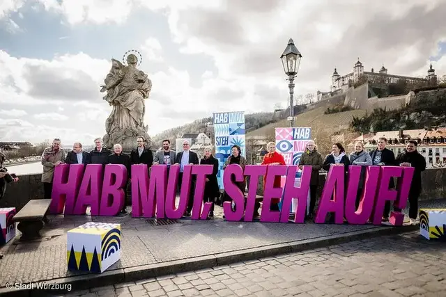 Deutscher Katholikentag in Würzburg.
 | Foto: © Stadt Würzburg