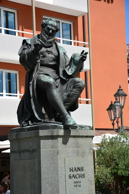 Hans Sachs-Dennkmal in Nürnberg.  | Foto:  © photo20ast/stock.adobe.com