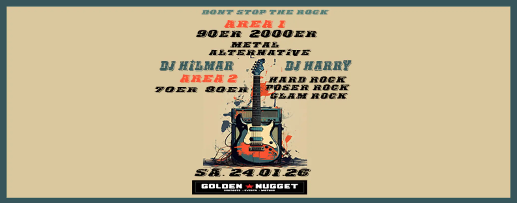 Einzigartige Rock-Nacht auf zwei Areas: Metal-Alternative-Glam-Rock ...