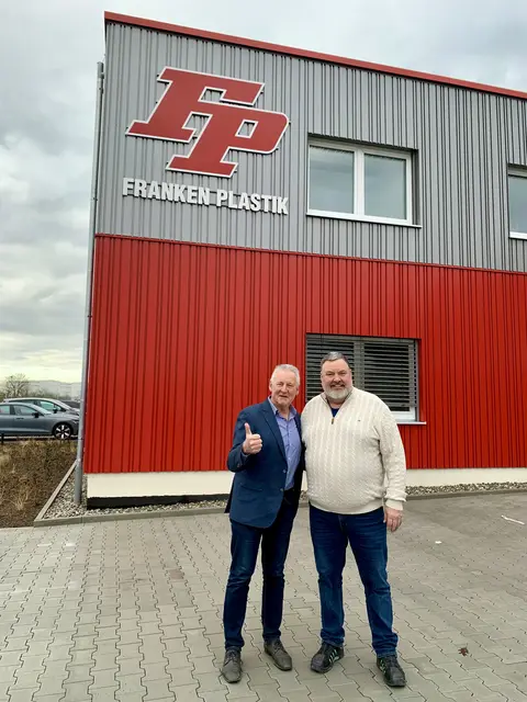 OB Thomas Jung und Gesellschafter Gerd Huber. | Foto: Stadt Fürth/Wunder