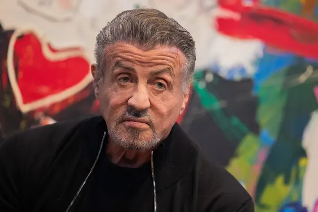 Sylvester Stallone ist in Hollywood für einen Spottpreis nominiert.  | Foto: Rolf Vennenbernd/dpa (Archivbild)