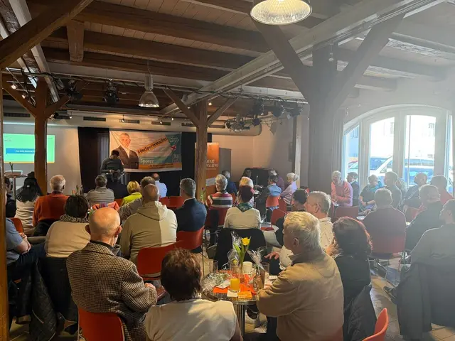 Wie in jedem Jahr so waren auch beim Neujahrsempfang 2026 alle Tische besetzt. | Foto: FW Schwanstetten