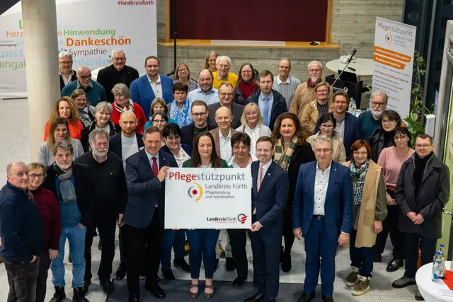Große Eröffnung des Pflegestützpunkt im Landratsamt Fürth in Zirndorf. | Foto: Landratsamt Fürth