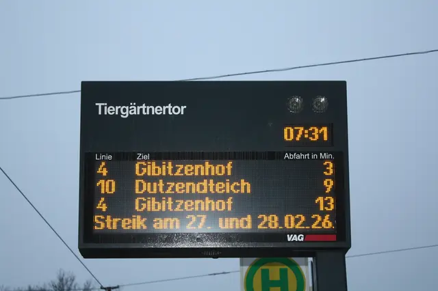Am Freitag und Samstag fahren in Nürnberg keine Straßenbahnen. | Foto: Victor Schlampp