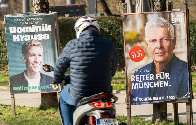 Bei der Stichwahl am 22. März wird es spannend. | Foto: Peter Kneffel/dpa