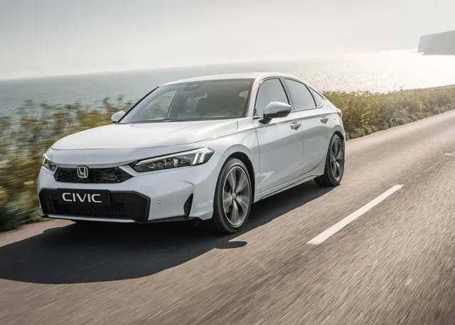 Der neue Honda Civic. | Foto: Honda via Autoren-Union Mobilität