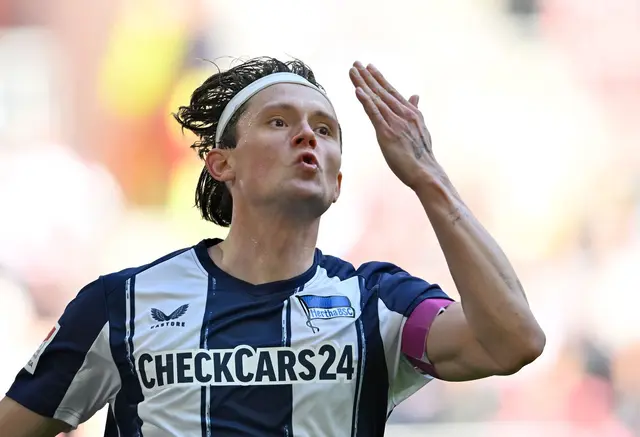 Einer von mehreren Hertha-Hoffnungsträgern: Fabian Reese.  | Foto: Anke Waelischmiller/dpa (Archivbild)