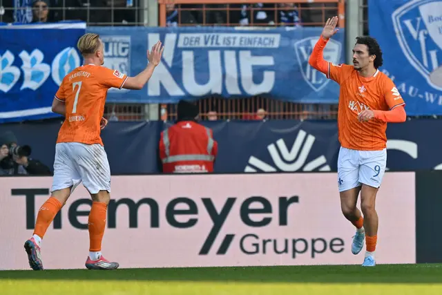 Starkes Duo: Isac Lidberg (l) und Fraser Hornby. | Foto: Ulrich Hufnagel/dpa (Archivbild)