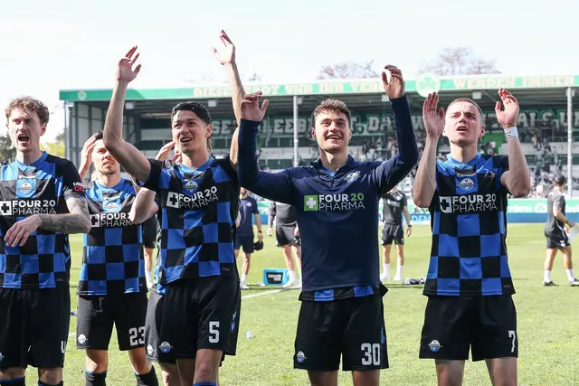 Paderborn hatte zuletzt viel Grund zur Freude, muss sich aber auf schwere Spiele einstellen. | Foto: Daniel Löb/dpa (Archivbild)