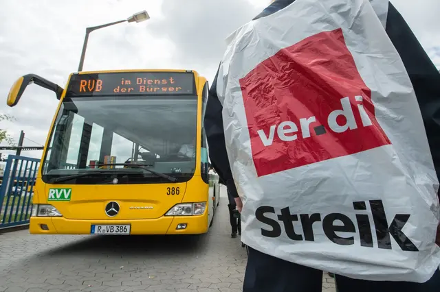 Erneut gibt es  Warnstreiks in größeren Städten.  | Foto: picture alliance / dpa