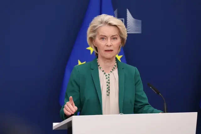 EU-Kommissionspräsidentin Ursula von der Leyen wirbt für eine EU-App zur Altersverifikation in der Online-Welt. | Foto: Omar Havana/AP/dpa