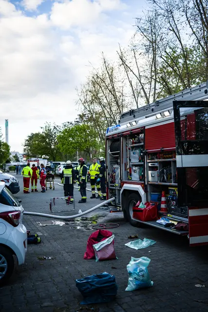 Einsatz in Schweinau.  | Foto: Sanitätseinsatzleitung / Nürnberger Hilfsorganisationen