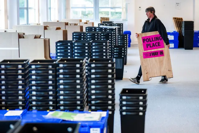 Bei den anstehenden Regional- und Kommunalwahlen muss die regierende Labour-Partei mit heftigen Niederlagen rechnen. | Foto: Jane Barlow/PA Wire/dpa (Symbolbild)