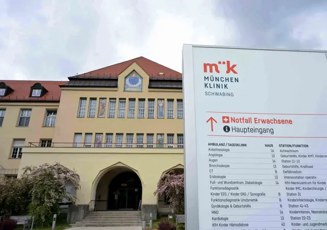 Die München Klinik ist als Behandlungszentrum für Kontaktpersonen aus Bayern zuständig.  | Foto: Malin Wunderlich/dpa