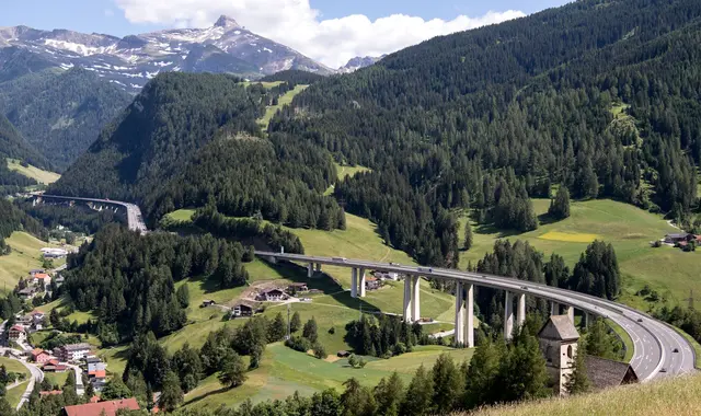 Die Brenner-Autobahn ist eine der wichtigsten Nord-Süd-Verbindungen. (Archivbild) | Foto: Sven Hoppe/dpa