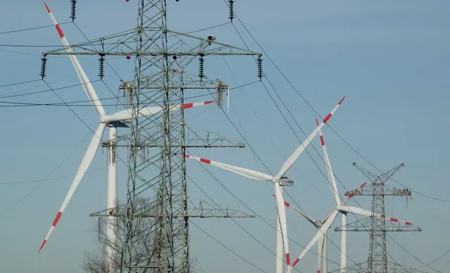 Deutschland erzeugt mehr als die Hälfte seiner Stromproduktion aus erneuerbaren Energien. | Foto: Carsten Rehder/dpa (Symbolbild)