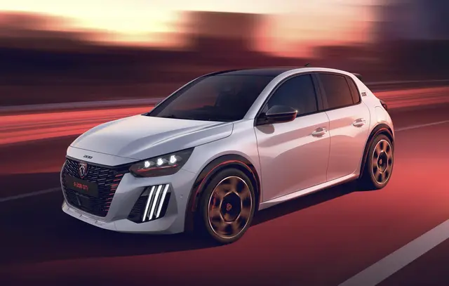 Peugeot E-208 GTi. | Foto: © Peuegeot via Autoren-Union Mobilität