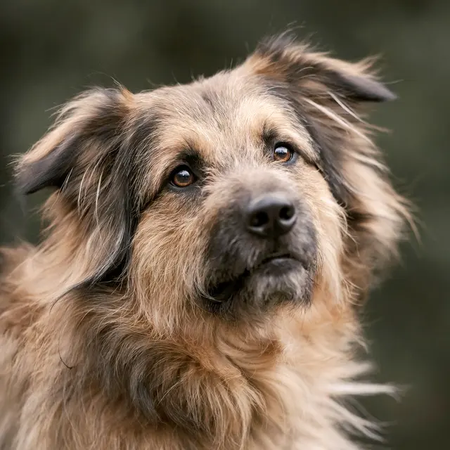 Sly besucht gerade erfolgreich eine Hundeschule. | Foto: Tierhilfe Franken