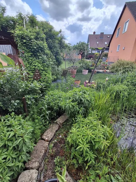 Der Garten der Familie Zehmeister. | Foto: Landratsamt Fürth