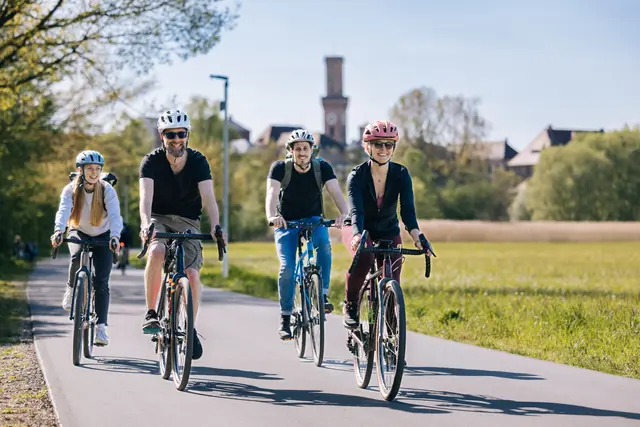 „Kunst trifft Pedale“-Radtour der Fürther Tourist Information am 28. Juni 2026. | Foto: TI-Fuerth Tim Haendel