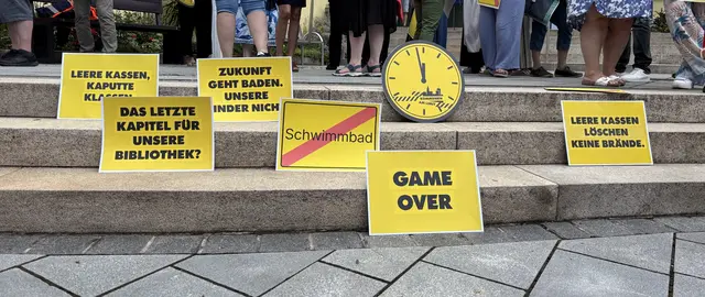 Auch Zirndorf spürt die Konsequenzen der kommunalen Finanzkrise deutlich und beteiligte sich deswegen am bundesweiten Aktionstag „KOMMUNEN AM LIMIT“.