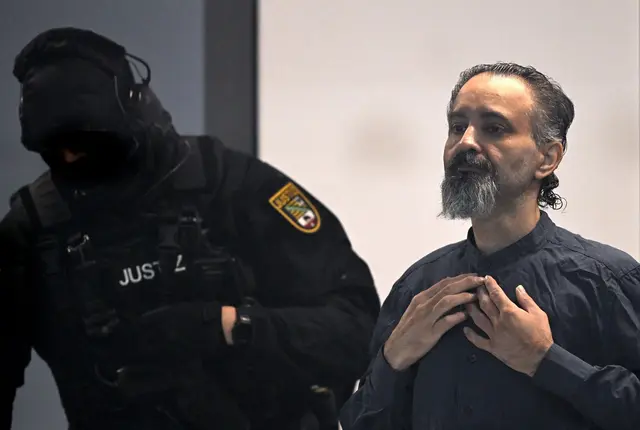 Taleb Al-Abdulmohsen erhielt die Höchststrafe. | Foto: Hendrik Schmidt/dpa