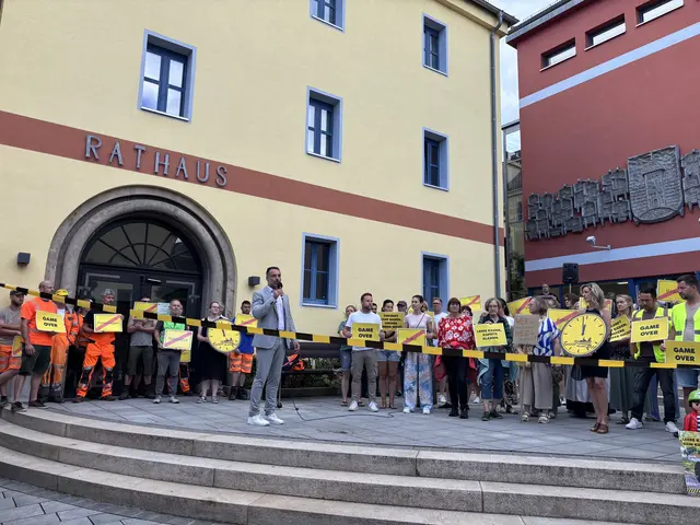 Auch Zirndorf spürt die Konsequenzen der kommunalen Finanzkrise deutlich und beteiligte sich deswegen am bundesweiten Aktionstag „KOMMUNEN AM LIMIT“.