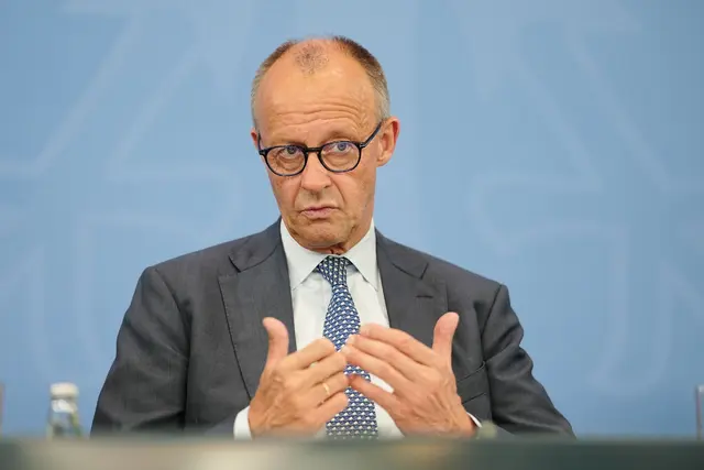 CDU-Chef Friedrich Merz hat sich im Wahlkampf für den Umbau des Bürgergelds eingesetzt.  | Foto: Kay Nietfeld/dpa (Archivbild)