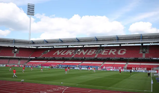 Das Max-Morlock-Stadion in Nürnberg in seinem heutigen Ausbauzustand (Archivbild) | Foto: .Daniel Karmann/dpa