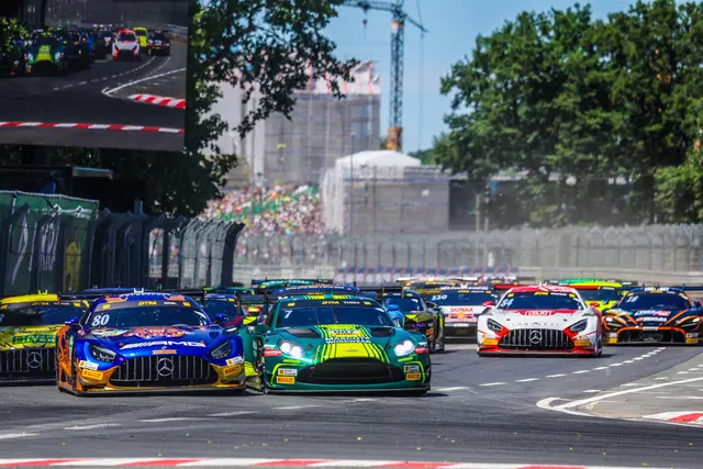 Nicki Thiim holt den ersten DTM-Sieg für Aston Martin. | Foto: ADAC Motorsport