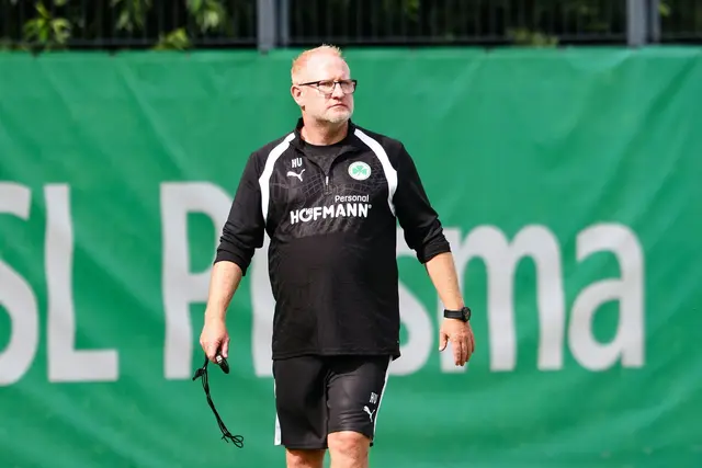 Sah eine Niederlage seiner Fürther im ersten Sommertest: Trainer Heiko Vogel (Archivbild) | Foto: Daniel Löb/dpa