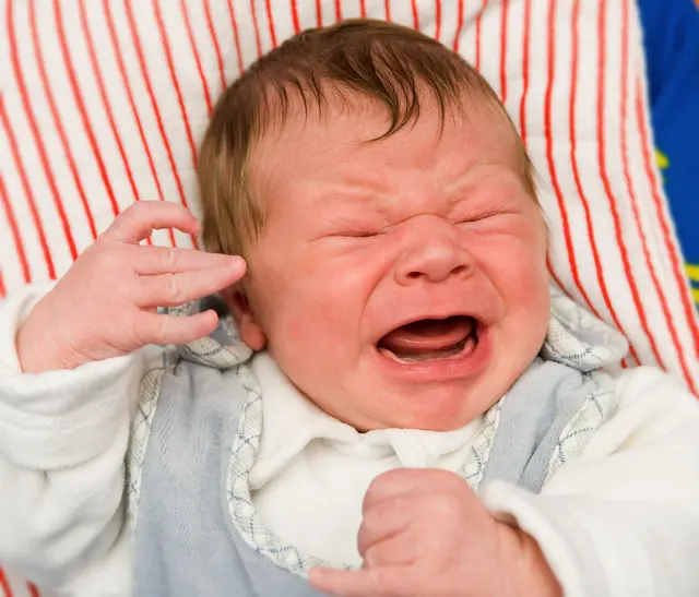 Dieses Baby schreit nach Leibeskräften. Vielleicht ist es Franken geboren worden und macht sich schon Sorgen um seine Zukunft... | Foto: Firma V-stock.adobe.com (Symbolbild)