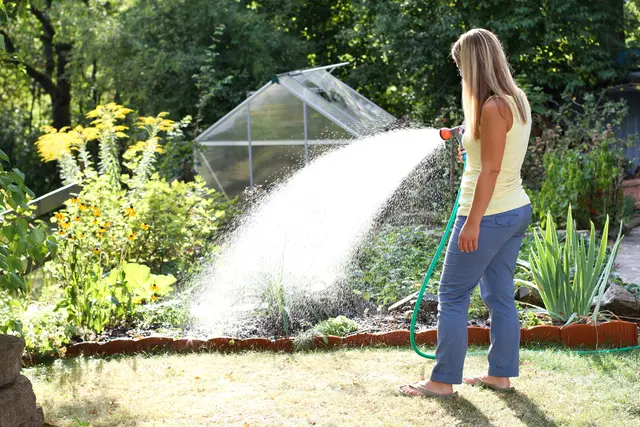 Das Gießen im Garten ist aktuell in München nur noch mit großen Einschränkungen erlaubt. | Foto:  ehrenberg-bilder.stock.adobe.com (Symbolbild)