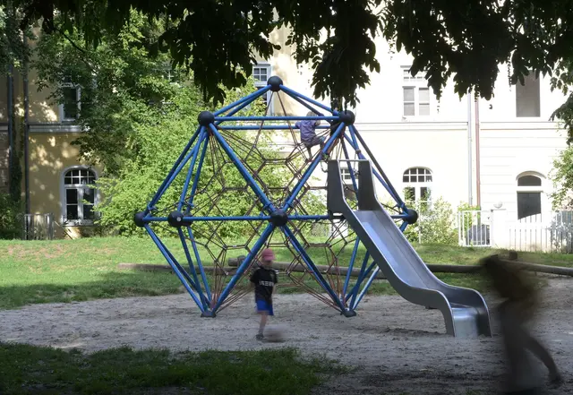 Hohe Bäume spenden Schatten und kühlen über Verdunstung die Umgebung. | Foto: Malin Wunderlich/dpa