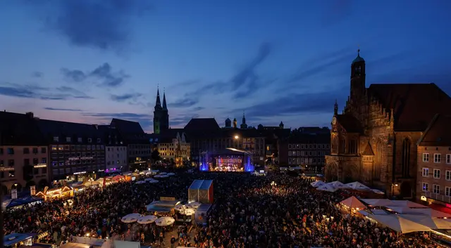 Bardentreffen Nürnberg. | Foto: Daniel Karmann/dpa