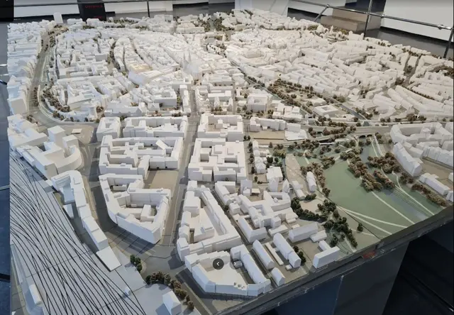 Altstadtmodell der Stadt Nürnberg. | Foto: Stadt Nürnberg / Stadtplanungsamt