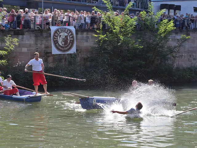 Auch beim 54. Nürnberger Altstadtfest wird es wieder das beliebte Fischerstechen auf der Pegnitz geben.  | Foto: Altstadtfest Nürnberg e.V.